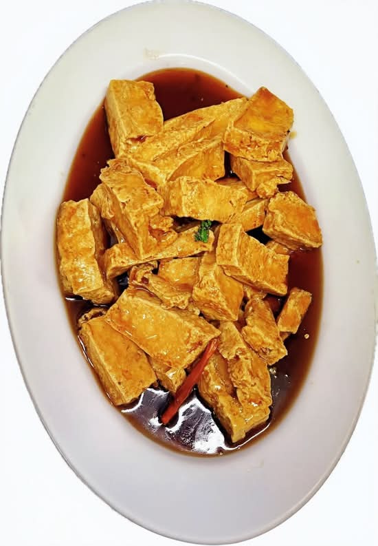 Tofu avec sauce Général Tao  / Tofu with General Tao Sauce 左宗棠豆腐
